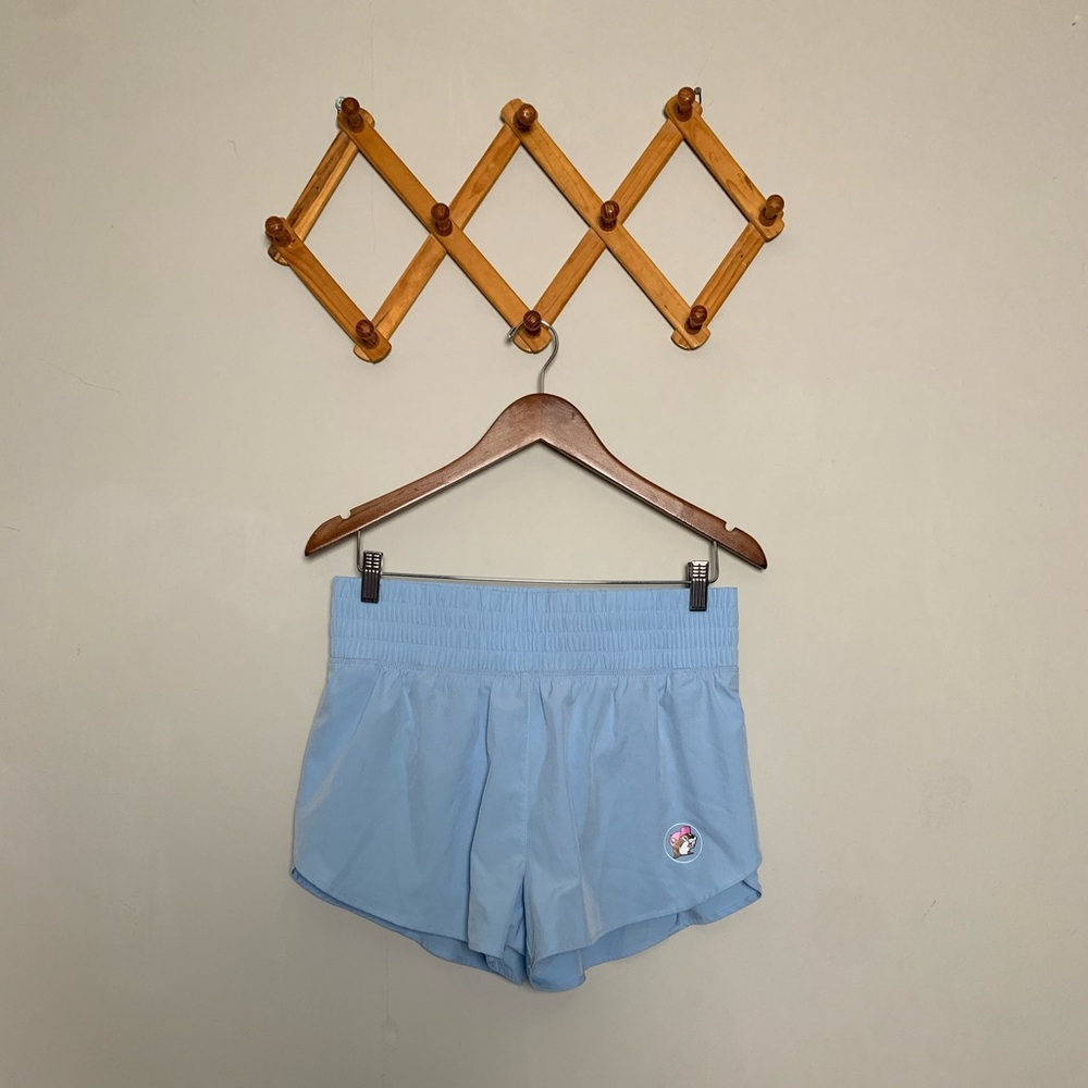 Buccee’s Women’s Light Blue Athletic Shorts SZ M